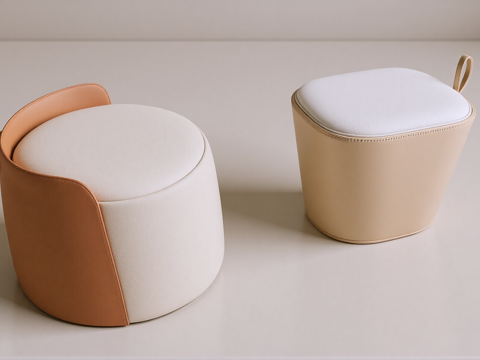  现代休闲椅组合su模型 