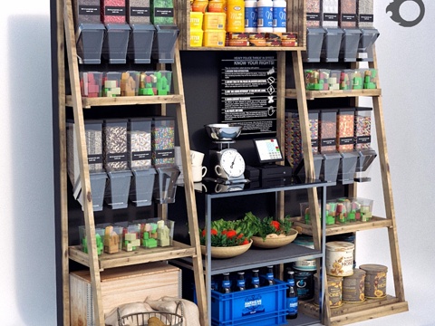  JC杂货店23d模型 