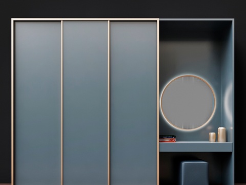  家具组合 023d模型 