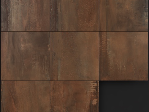  ABK Interno9 锈色 800x800 套装23d模型 