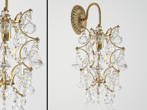  壁灯 Dio D, Arte Unico E 2.1.1.63d模型 