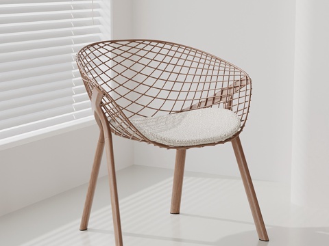  现代休闲椅3d模型 