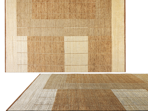  现代简约地毯 地毯 简约地毯 装饰地毯 客厅地毯3d模型 