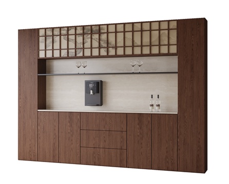  现代酒柜 餐边柜3d模型 