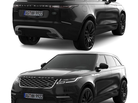  揽胜极光3d模型 