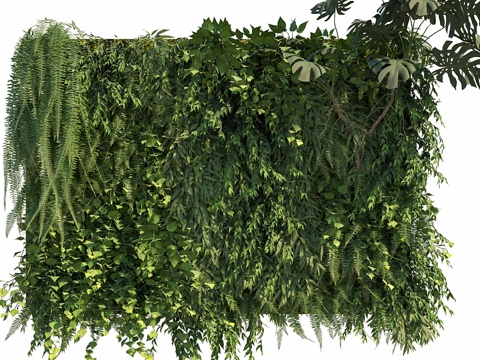  垂直花园_163d模型 