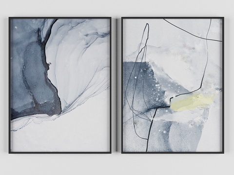  绘画套装633d模型 