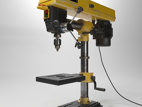  钻孔机Corvette483d模型 