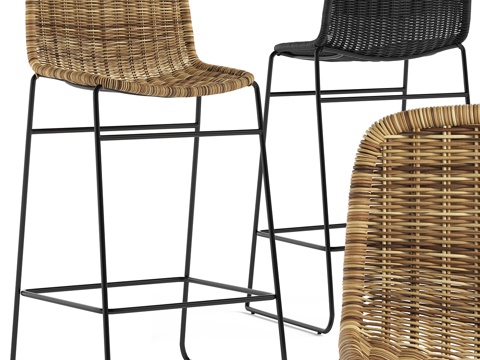  Globewest Olivia凳3d模型 