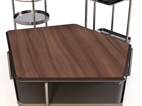  乔尔杰蒂咖啡桌 - 天际线套装 023d模型 