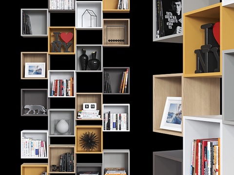  宜家Eket 5系列组合壁柜3d模型 