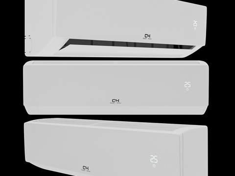  空调 COOPER HUNTER CH-S18FTXLA3d模型 