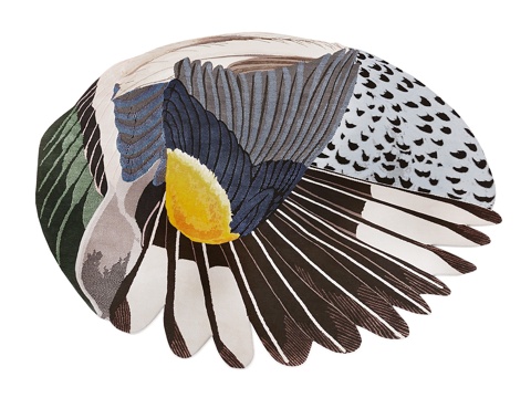  CC-Tapis 羽毛圆形地毯3d模型3d模型 