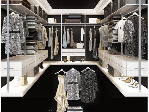  Raumplus Uno衣柜_13d模型 