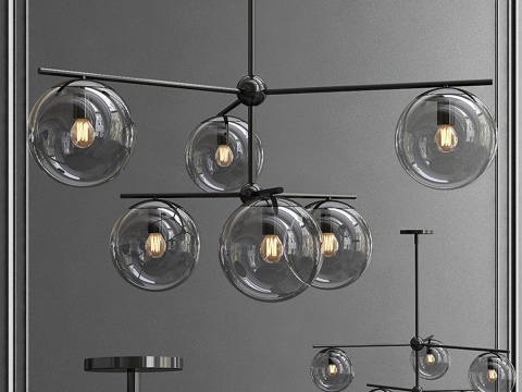  Westelem烟熏灯罩3d模型 