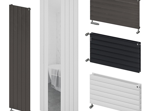  Zehnder Nova暖气片3d模型 