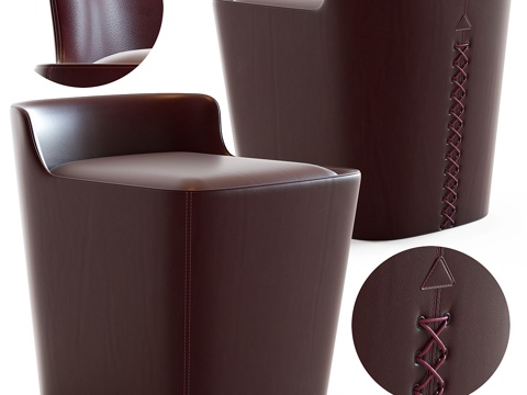  Ulivi篮式坐凳3d模型 