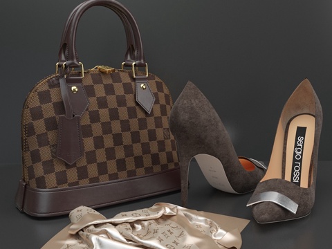  优雅包履系列3d模型 
