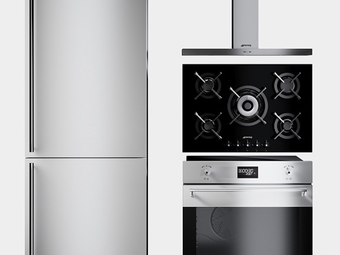  厨房电器 Smeg Classic3d模型 