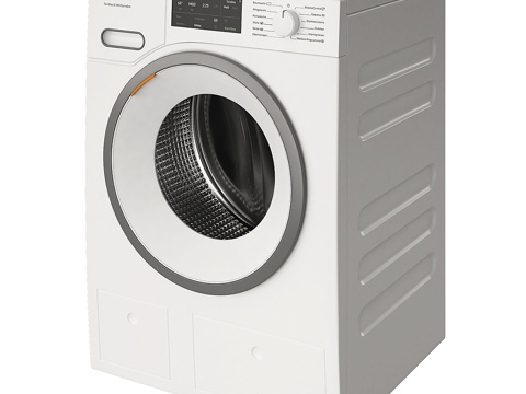  美诺洗衣机3d模型 