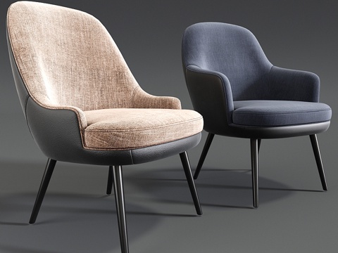  375 餐椅套装3d模型 