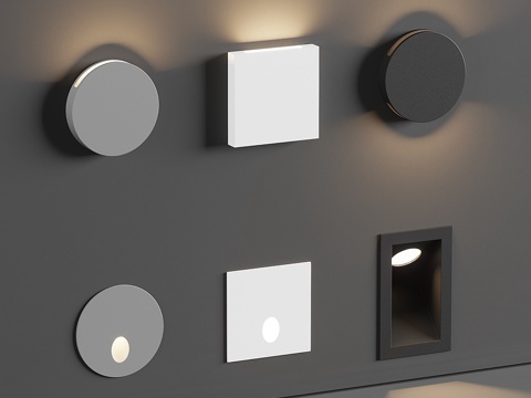  Flexalighting阶梯灯3d模型 