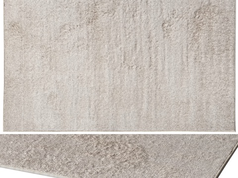  Benuta Rug现代地毯 毛绒地毯 客厅地毯 长方形地毯3d模型 