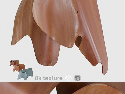  Eames大象3d模型 