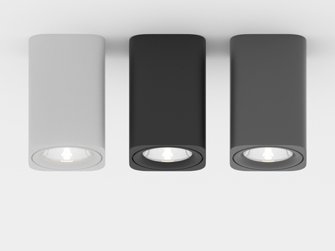  Ellastica聚光灯3d模型 