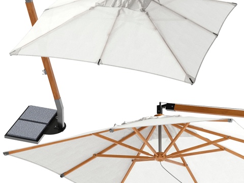  UNOPIU 马丁沙滩伞3d模型 