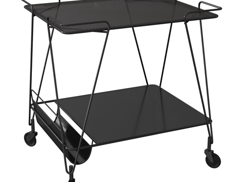  Mategot推车3d模型 