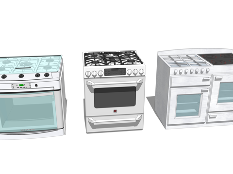 家具 电脑 灯 电器 微波炉 电视 家用电器 日用电器 冰箱su模型