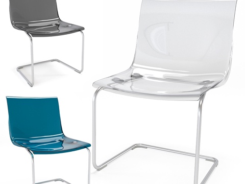  宜家TOBIAS椅子3d模型 