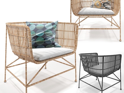  Cuun扶手椅·House Doctor3d模型 