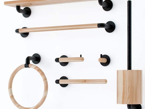  Scandi卫浴套装3d模型 