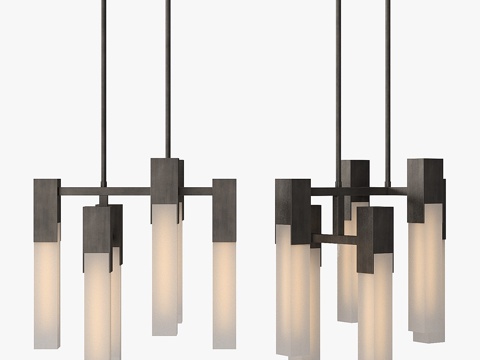  装饰性厨房套装033d模型 