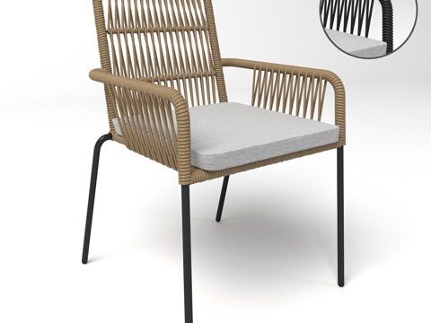  扶手椅 Samt. La Forma (Julia Grup3d模型 