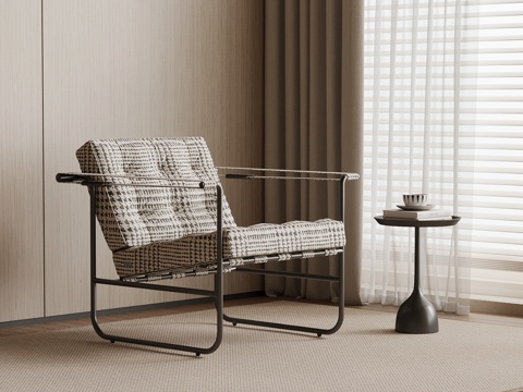  现代休闲椅 沙发椅3d模型 