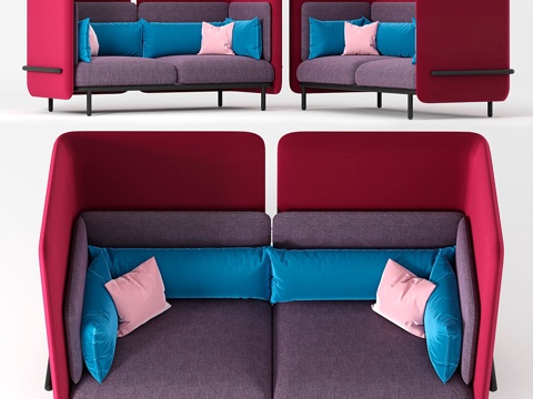  Buzzispark沙发3d模型 