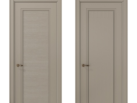  自由狐步门3d模型 