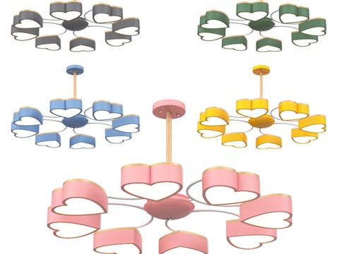  YY LAMPATRON HEARTS3d模型 