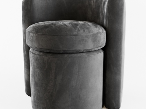  艾克霍尔茨阿卡迪亚凳3d模型 