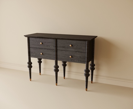  现代装饰柜3d模型 