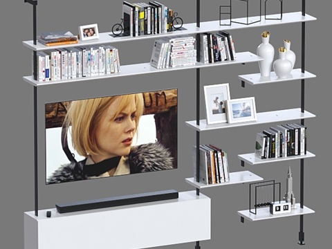  Cattelan italia Airport 3. 层架3d模型 