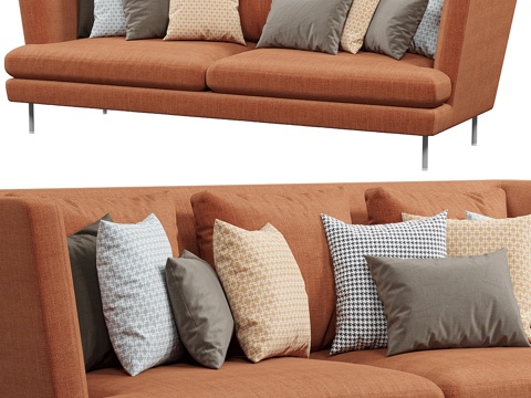  Bonaldo Lars沙发3d模型 