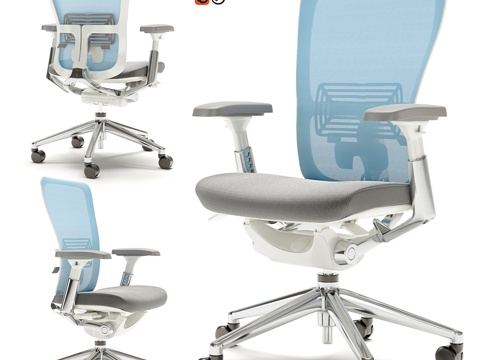  Haworth Zody扶手椅3d模型 