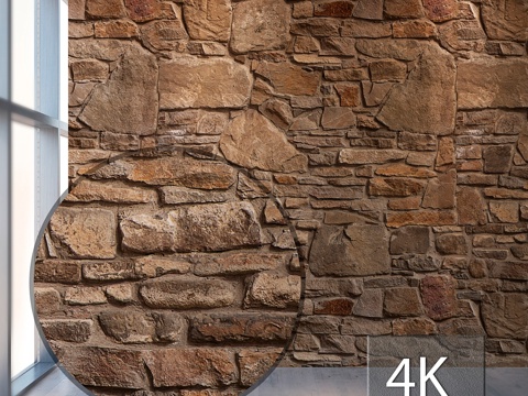  天然石材 8603d模型 