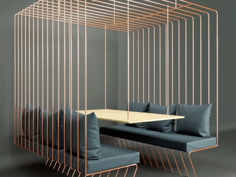  infibond餐厅与办公系列3d模型 