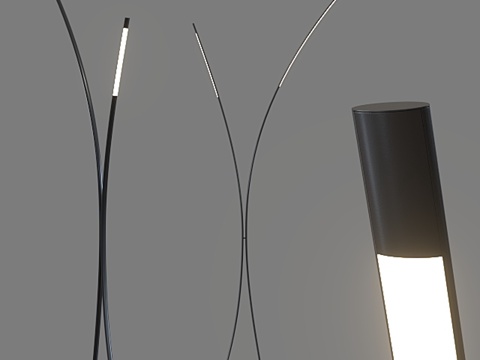  落地灯 Cattelan italia Twin.3d模型 