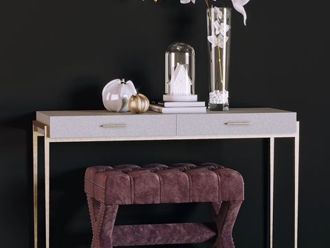  卢浮之家 蒙哥马利边几 BD-2274003d模型 